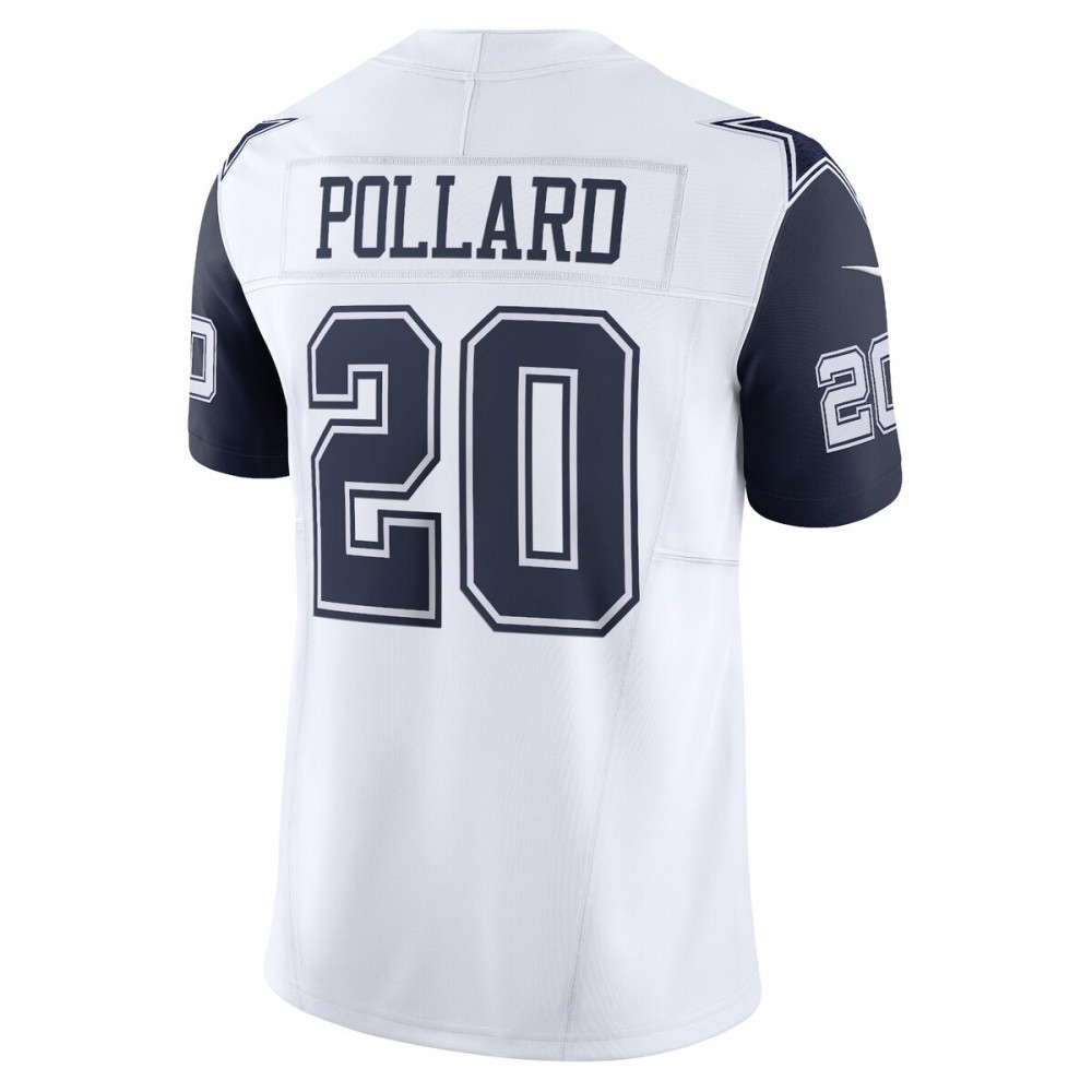 Tony Pollard Dallas Cowboys Nike Vapor F.U.S.E. Limited Jersey - White-GridironStore